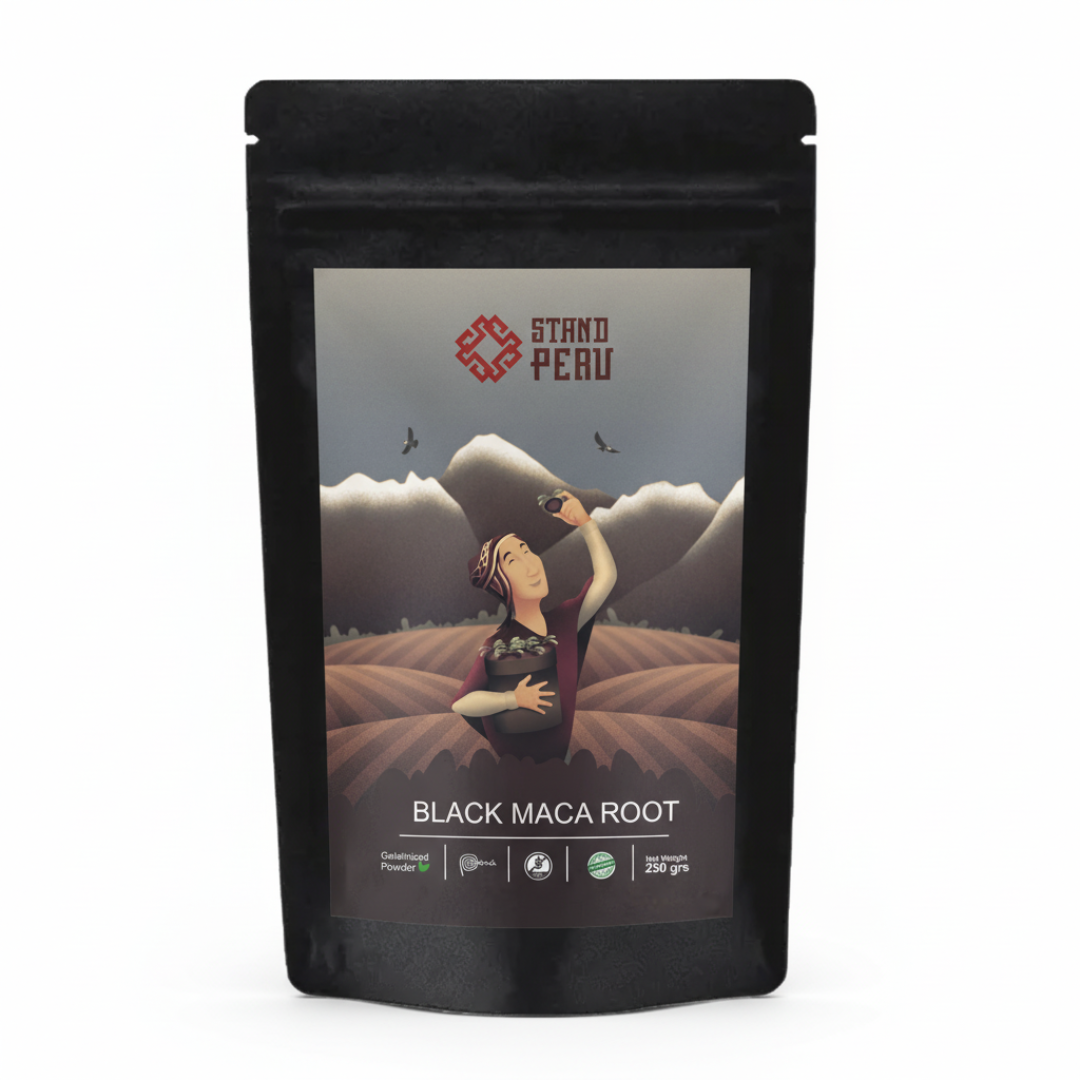 Gelatinized Black Maca Powder